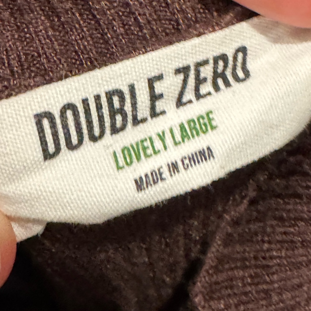 Double Zero Cropped Brown Turtleneck Sweater - image 4